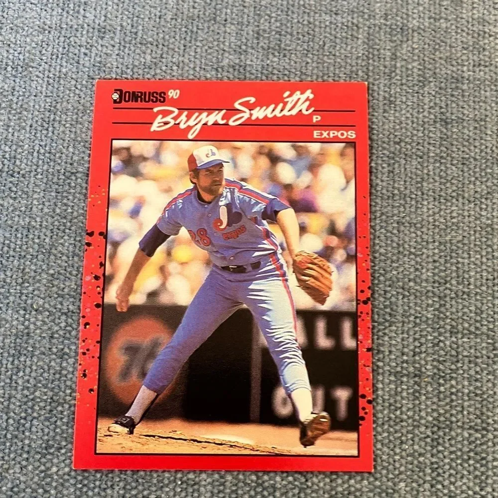1990 Donruss Montreal Expos Baseball Card Trading Card